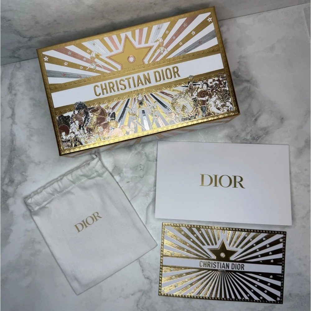 ✨ Christian Dior Holiday Gift Box Set – Empty / Packaging Only